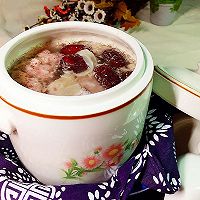 肉酱鱼胶炖汤#爱的暖胃季-美的智能破壁料理机#的做法图解15