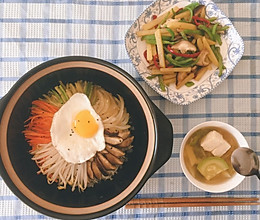 石锅拌饭的做法