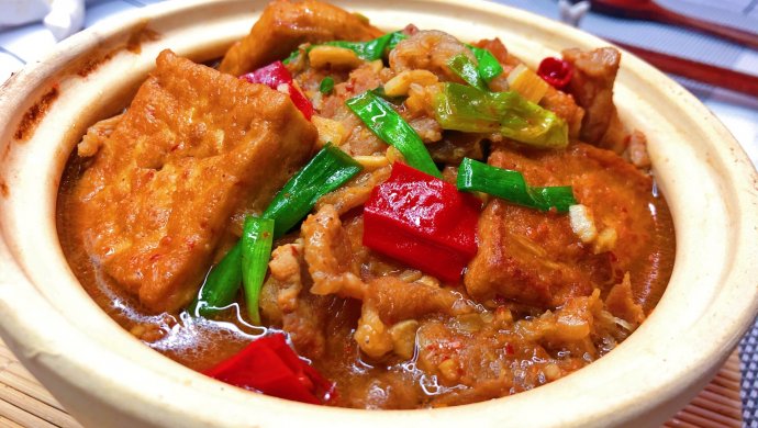 超美味的简单豆腐煲