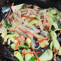 #减一点更好#河粉肉丝的做法图解9