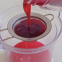 网红自制饮品：葡萄冰+香橙冰的做法图解3