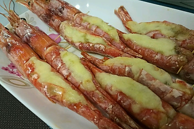 烤阿根廷红虾