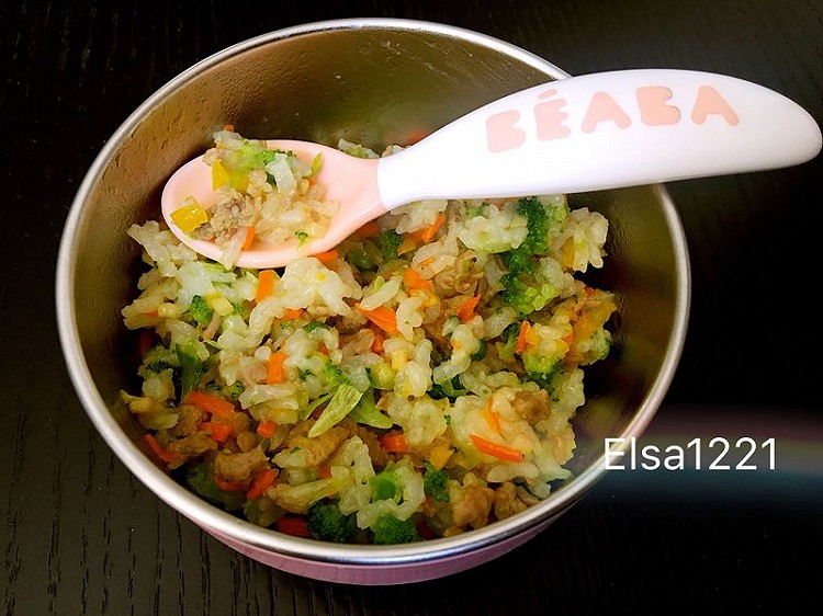宝宝杂蔬炒饭的做法