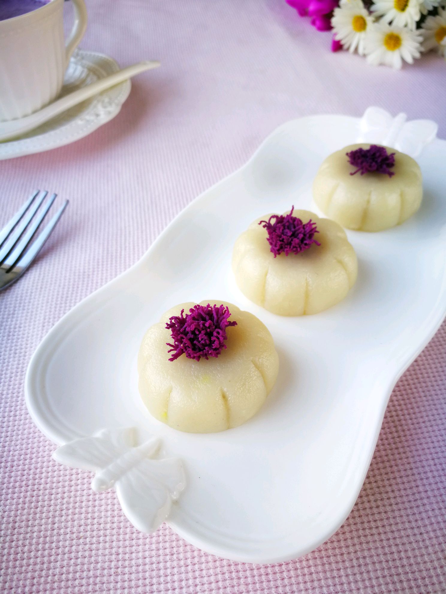 【2011年菜展】天然美色—紫薯奶酪软糕_紫薯奶酪软糕_浓咖啡淡心情的日志_美食天下