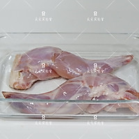 香辣孜然烤兔腿（空气炸锅版）#做道好菜，自我宠爱！#的做法图解1