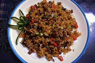 橄欖菜炒飯