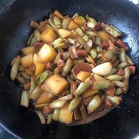 刀豆土豆烧肉的做法图解12