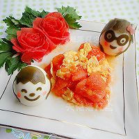 情侣版西红柿炒蛋#全民赛西红柿炒蛋#的做法图解12