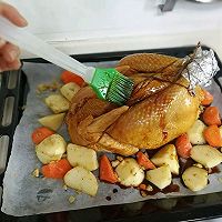 美味高颜值圣诞烤鸡的做法图解4