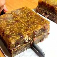 红豆小米杂粮马蹄糕，香甜软糯，好吃营养的做法图解8