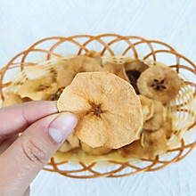 无添加小零食‖自制酸甜酥脆苹果干。