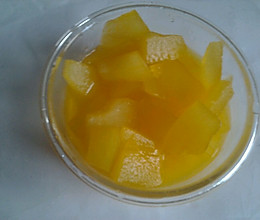 橙汁冬瓜的做法