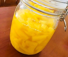 自制菠萝罐头的做法