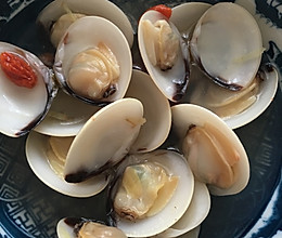 清酒煮蛤（白贝）的做法
