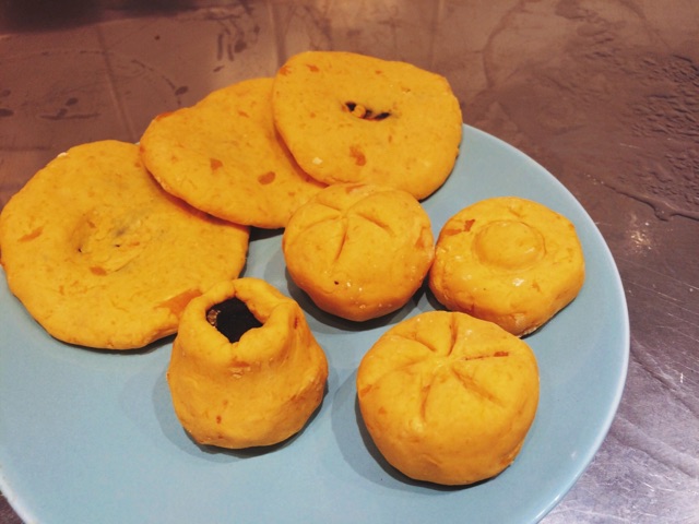 一起来玩南瓜饼