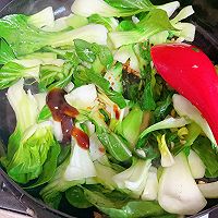 #食在幸福年 总有新花样#非常入味的手撕小油菜的做法图解3