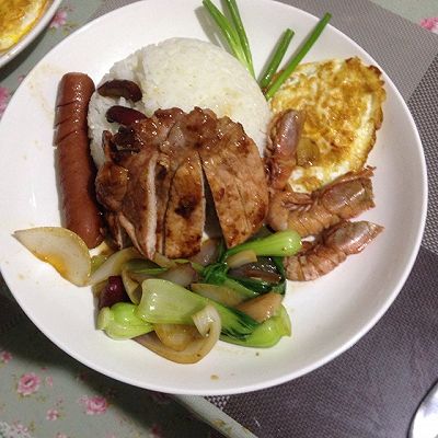 照烧猪排饭