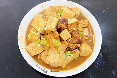 肉沫烧豆腐，鲜香入味、超级下饭～