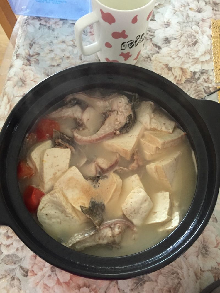 四季温补财鱼豆腐汤的做法
