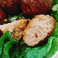 四喜丸子（红烧狮子头）~随缘菜谱的做法图解2