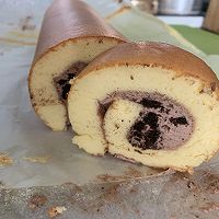 奥利奥巧克力蛋糕卷的做法图解18
