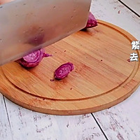 广式豉汁芋头蒸排骨+香菇鸡胸肉+紫薯燕麦粥的做法图解1