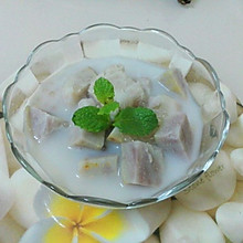 泰式椰汁香芋西米露