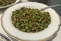 豆角炒肉末的做法