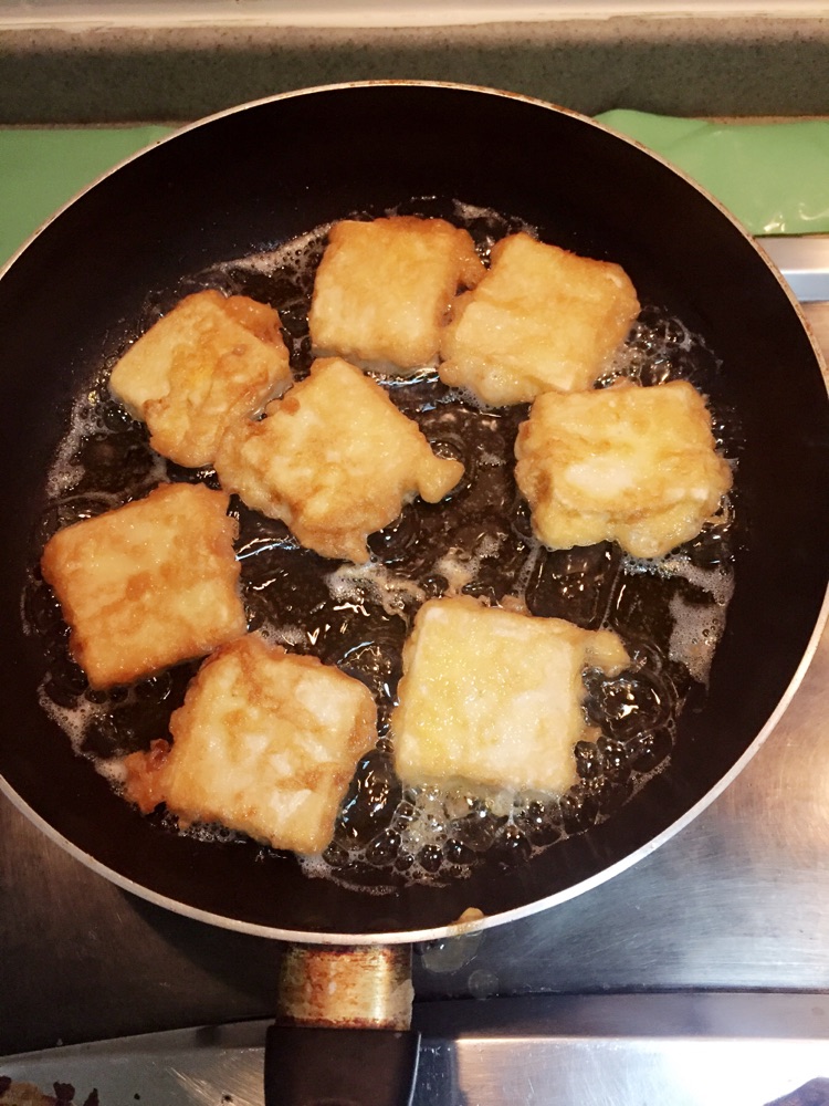 锅塌豆腐的做法图解3