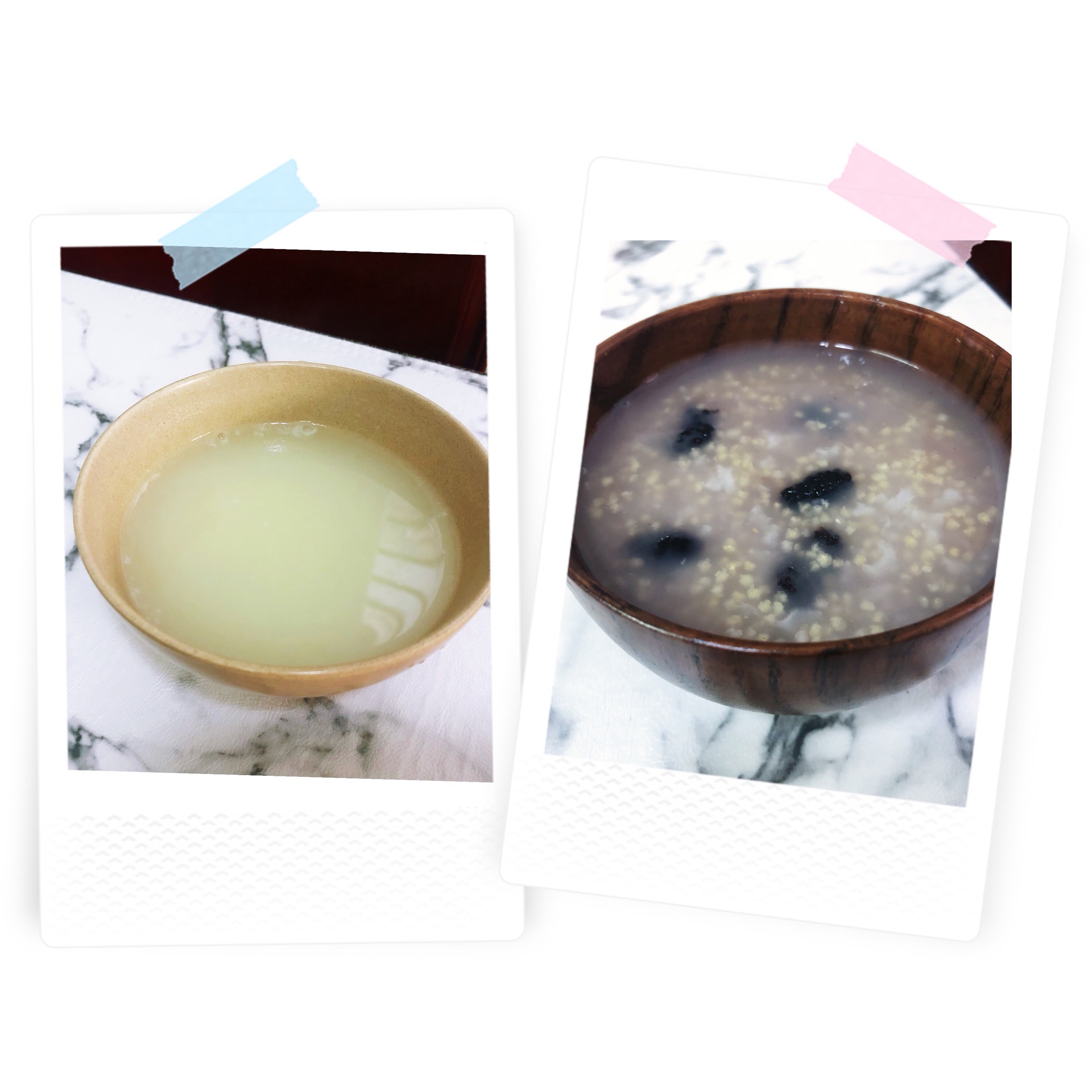 Are you still dry and constipated? Let's have a bowl of rice oil and mulberry porridge.