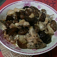 家常蒸菜:冬菇鸡肉美味蒸的做法图解5