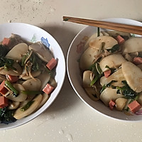 菠菜炒年糕的做法图解9
