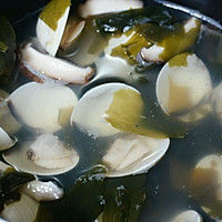 味增蛤蜊汤的做法图解3