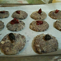 【超低卡】魔芋紫薯黑麦饼干～减肥代餐～的做法图解3