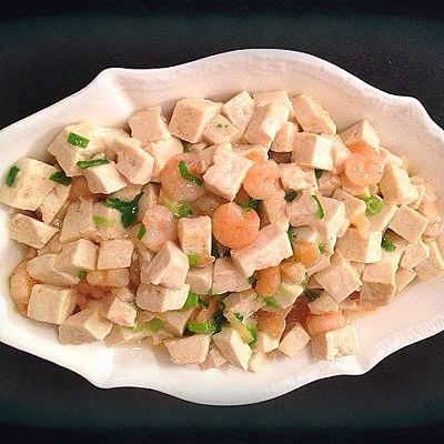 干贝虾仁豆腐