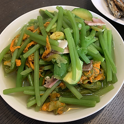 清甜上汤南瓜花
