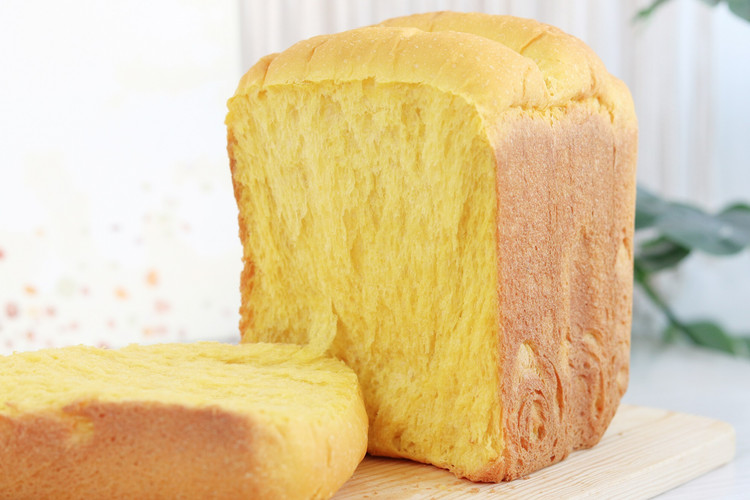 面包机版南瓜手撕吐司，味道香甜又健康的做法