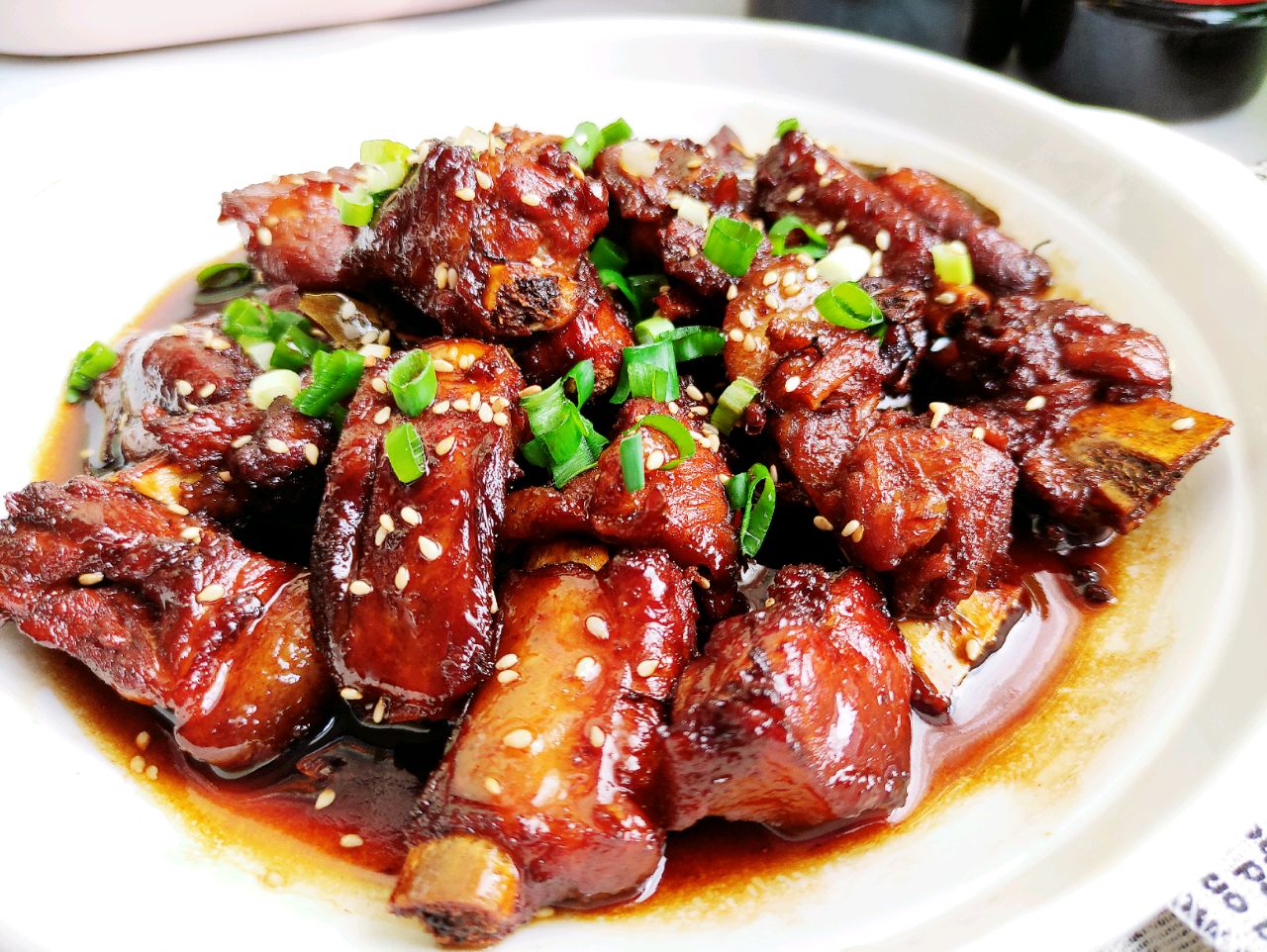 舔指红烧排骨的做法图解11