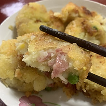 香炸土豆饼（失败的可乐饼）