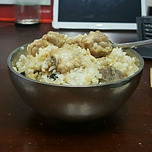 豆豉排骨焗饭