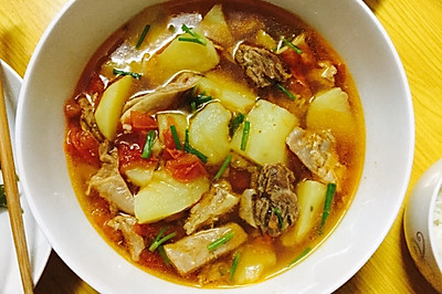 土豆炖牛肉