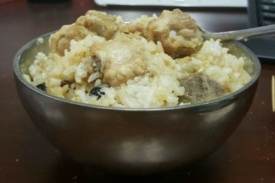 豆豉排骨焗饭