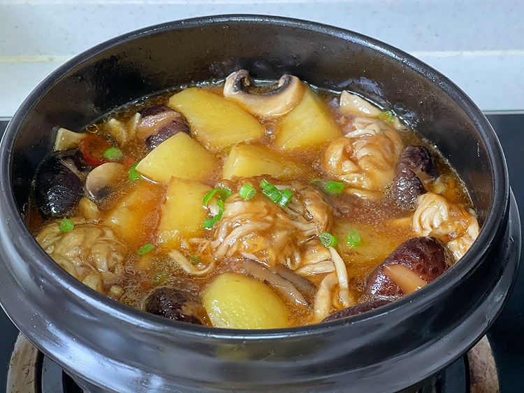 纯素黄焖鸡的做法