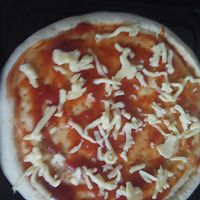 大虾香菇披萨的做法图解7