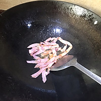 泡菜烩培根粉丝的做法图解3