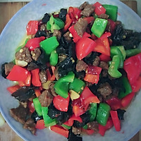 彩椒牛肉丁的做法图解4