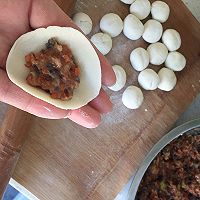 胡萝卜牛肉水饺的做法图解7