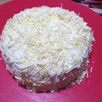 奶油蛋糕--蜜豆白森林的做法图解7
