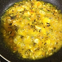 南瓜黑木耳时蔬烩饭的做法图解6