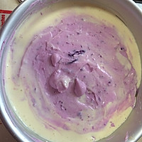 紫薯奶油乳酪蛋糕的做法图解5